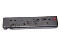 240V 13 Amp 3 Pin 4 Way Trailing Socket
